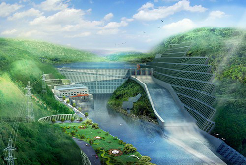 文安老挝南塔河1号水电站项目